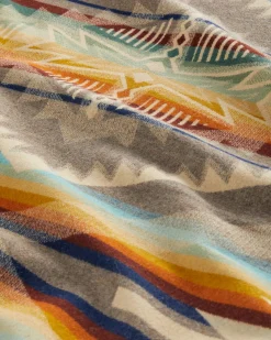 Pendleton SUMMERLAND BLANKET TAUPE MULTI Discount