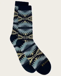 Pendleton SUNSET PASS CREW SOCKS BLUE MULTI New