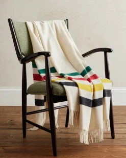 Pendleton 5TH AVENUE GLACIER PARK MERINO THROW ONE SIZE Best