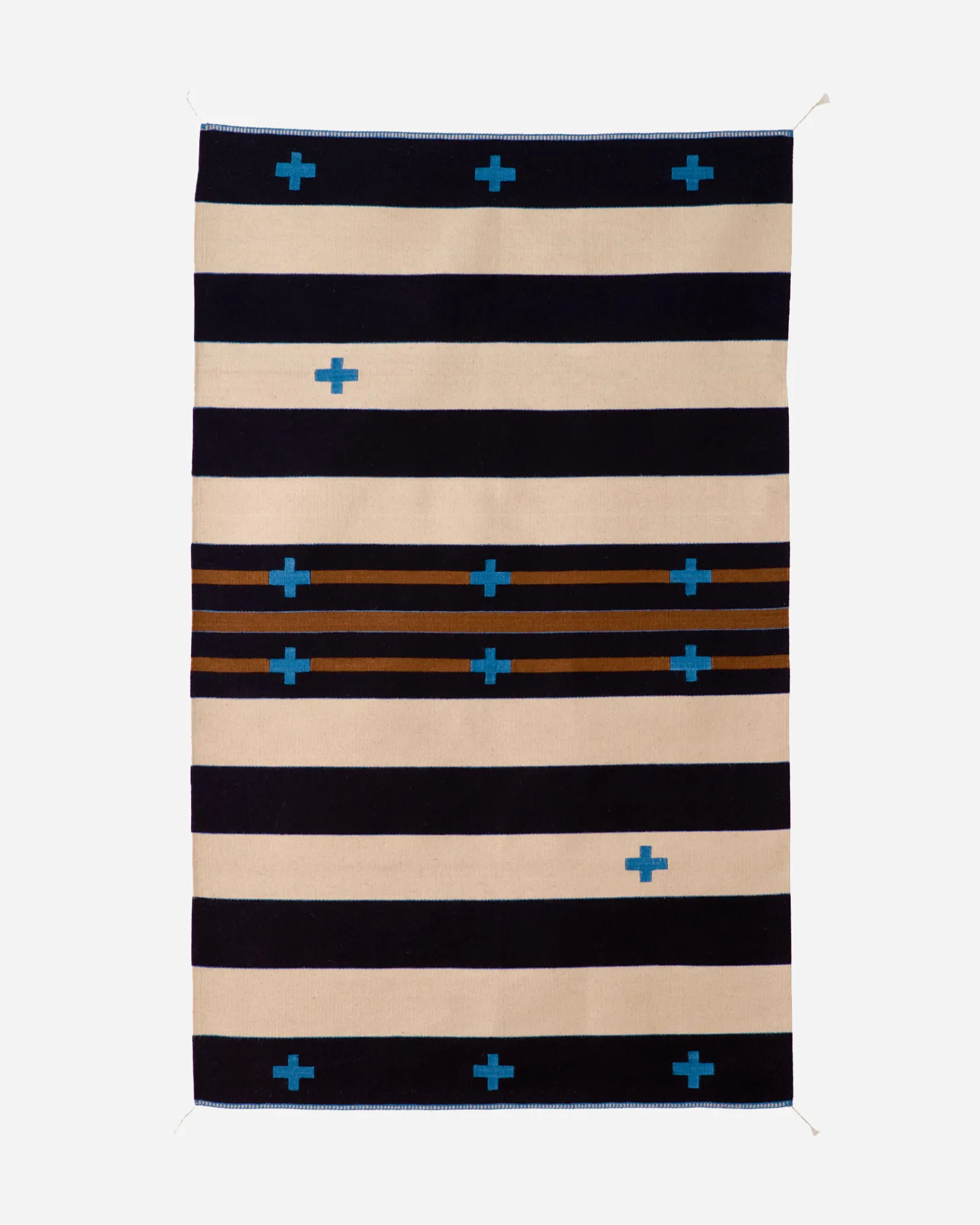 Pendleton TURQUOISE CROSSES RUG CREAM/BLUE Hot
