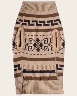 Pendleton WESTERLEY PET SWEATER TAN/BROWN Online
