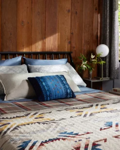 Pendleton WHITE SANDS PRINTED QUILT SET IVORY MULTI Best