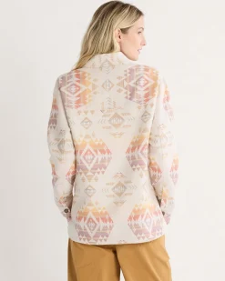 Pendleton WOMEN'S ARCADIA FLANNEL POPOVER SHIRT TAN AGATE BEACH Best