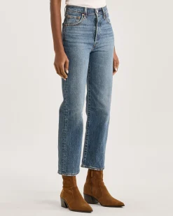 Pendleton WOMEN'S LEVI'S RIBCAGE STRAIGHT ANKLE JEANS 27 Sale