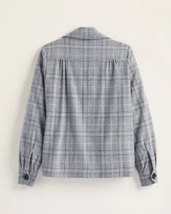 Pendleton WOMEN'S LIMITED EDITION '49ER JACKET GREY WINDOWPANE New
