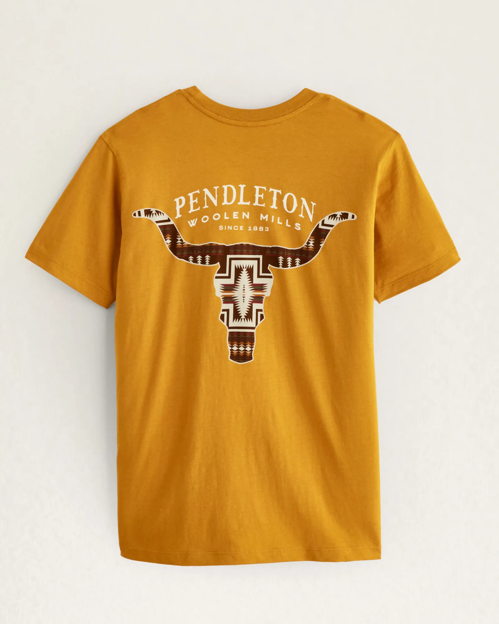 Pendleton WOMEN'S LONGHORN GRAPHIC TEE OLD GOLD Online