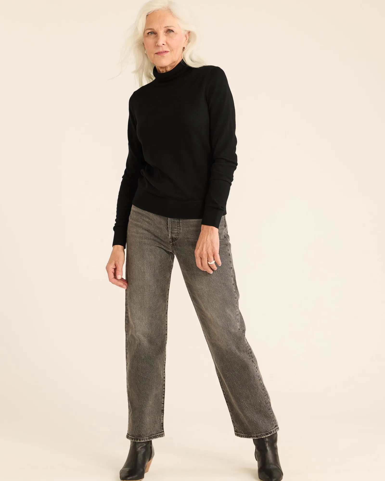 Pendleton WOMEN'S MERINO TURTLENECK BLACK Online