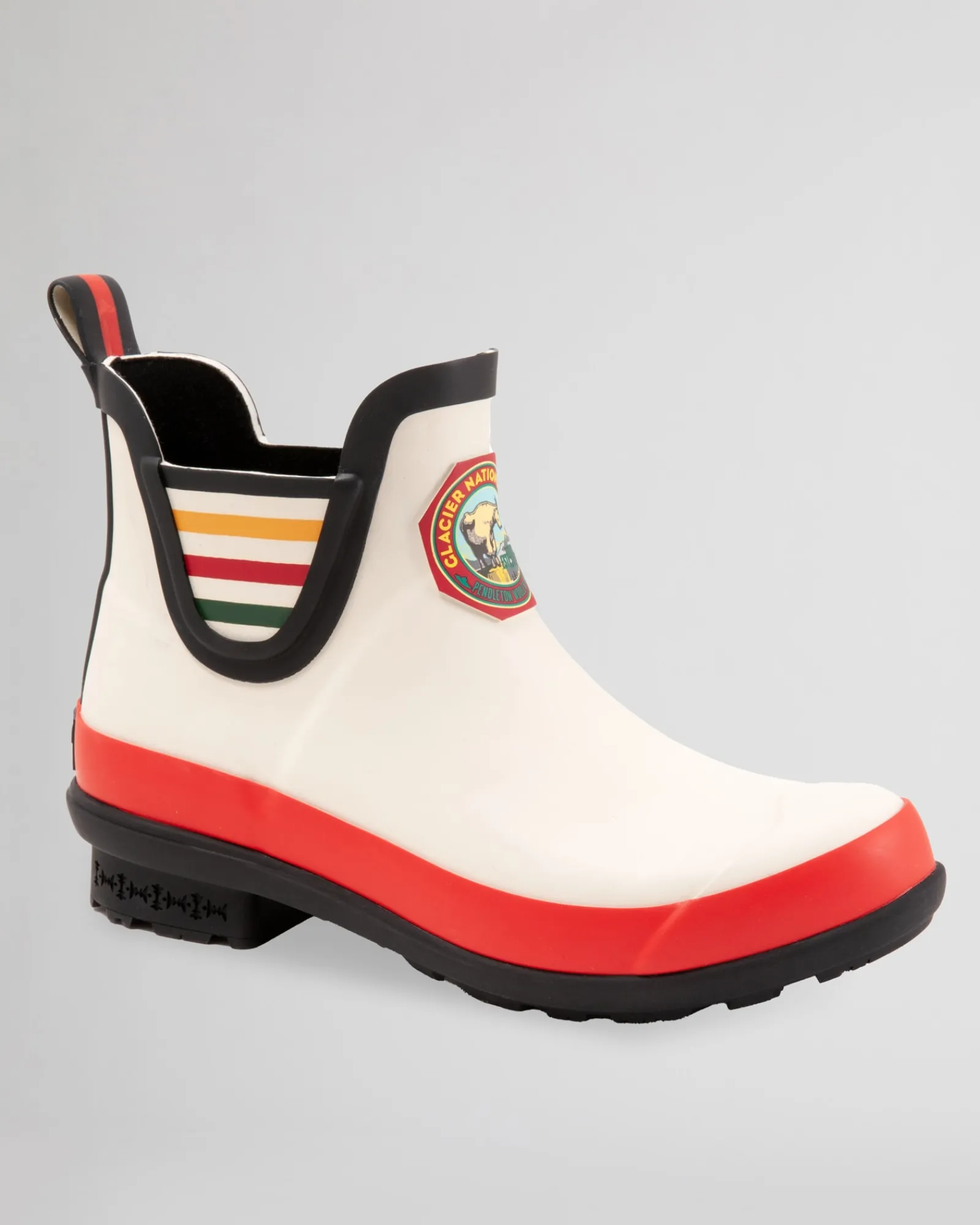 Pendleton WOMEN'S NATIONAL PARK CHELSEA RAIN BOOTS GLACIER PARK WHITE Fashion