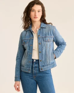 Pendleton WOMEN'S DENIM/WOOL JEAN JACKET PASCO Discount