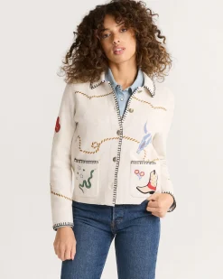Pendleton WOMEN'S SOUVENIR CARDIGAN OATMEAL MULTI Online