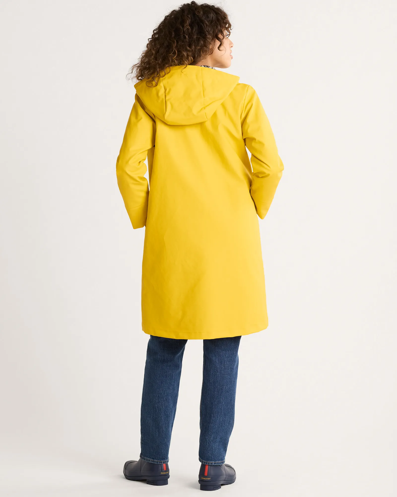 Pendleton WOMEN'S VICTORIA RAIN SLICKER YELLOW Hot