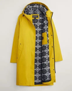 Pendleton WOMEN'S VICTORIA RAIN SLICKER YELLOW Hot
