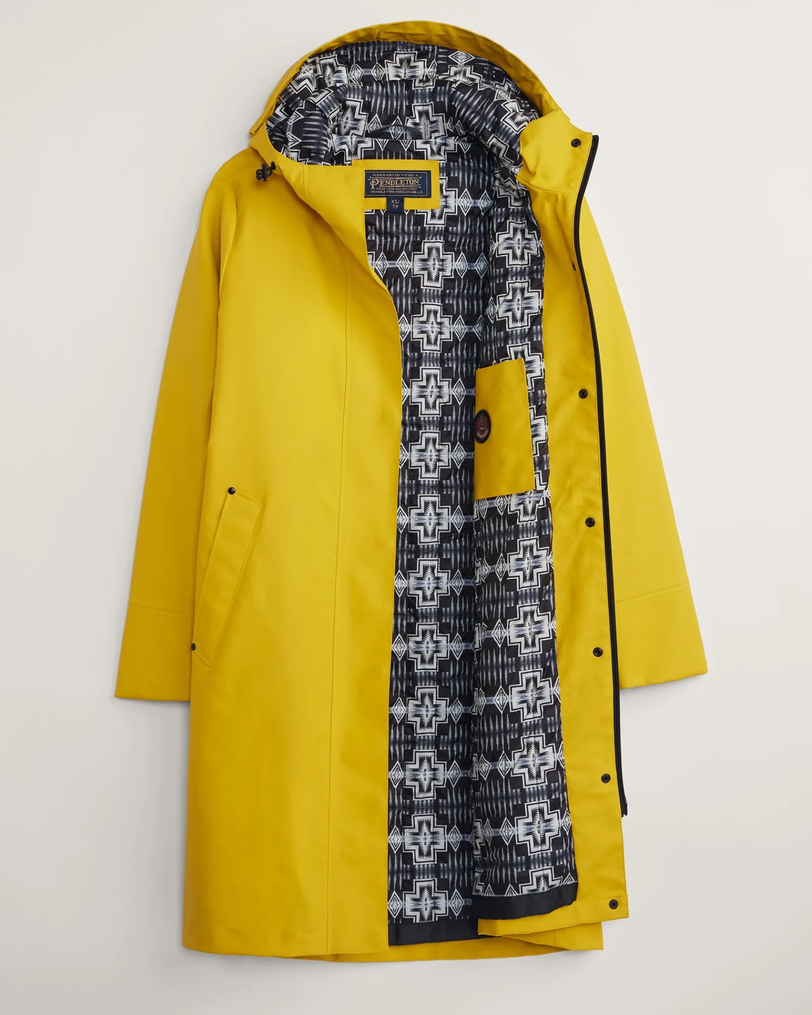 Pendleton WOMEN'S VICTORIA RAIN SLICKER YELLOW Hot