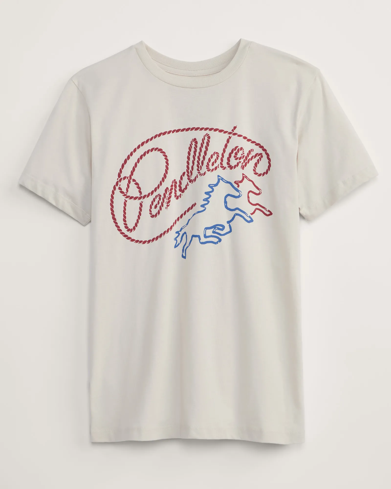 Pendleton WOMEN'S WESTERN ROPE GRAPHIC TEE BONE Hot