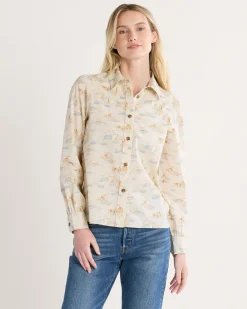 Pendleton WOMEN'S WINONA PUFF-SLEEVE SHIRT RODEO MULTI Hot