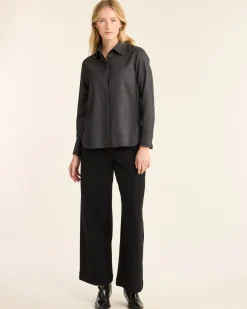 Pendleton WOMEN'S WORSTED WOOL SHIRT BLACK Sale