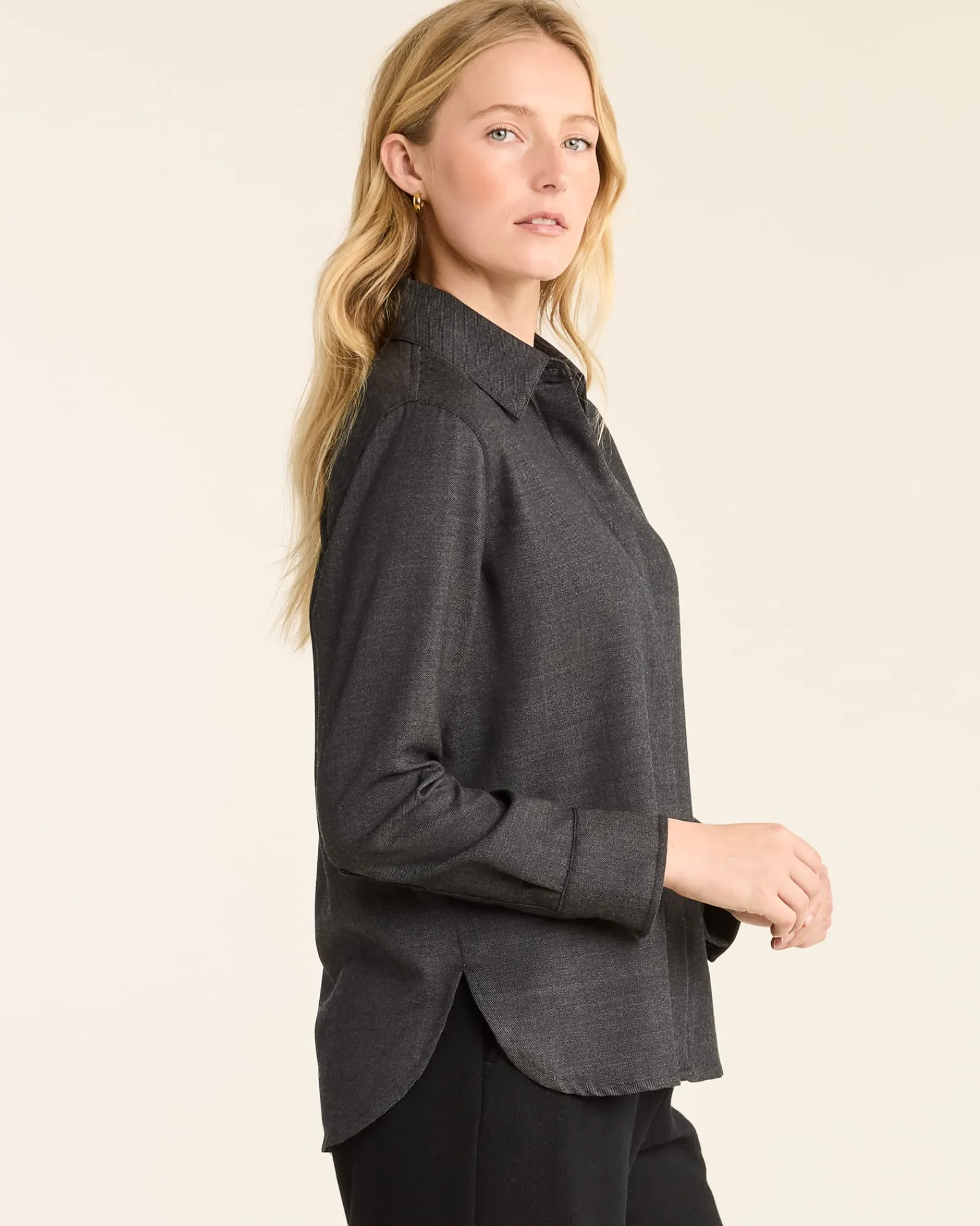 Pendleton WOMEN'S WORSTED WOOL SHIRT BLACK Sale