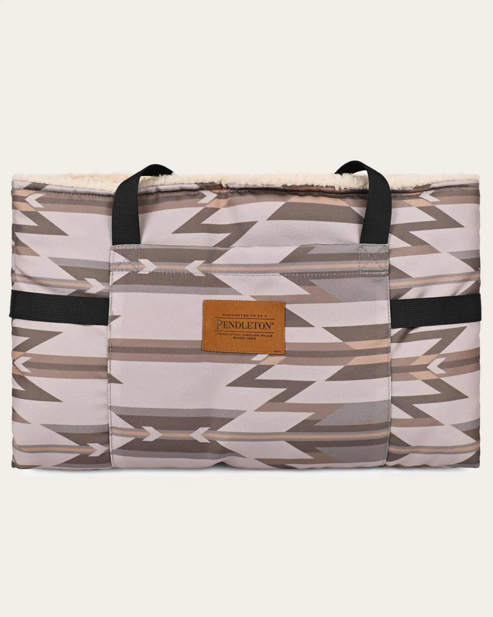 Pendleton WYETH TRAIL PET TRAVEL BED BEIGE TONAL Outlet