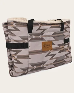 Pendleton WYETH TRAIL PET TRAVEL BED BEIGE TONAL Outlet