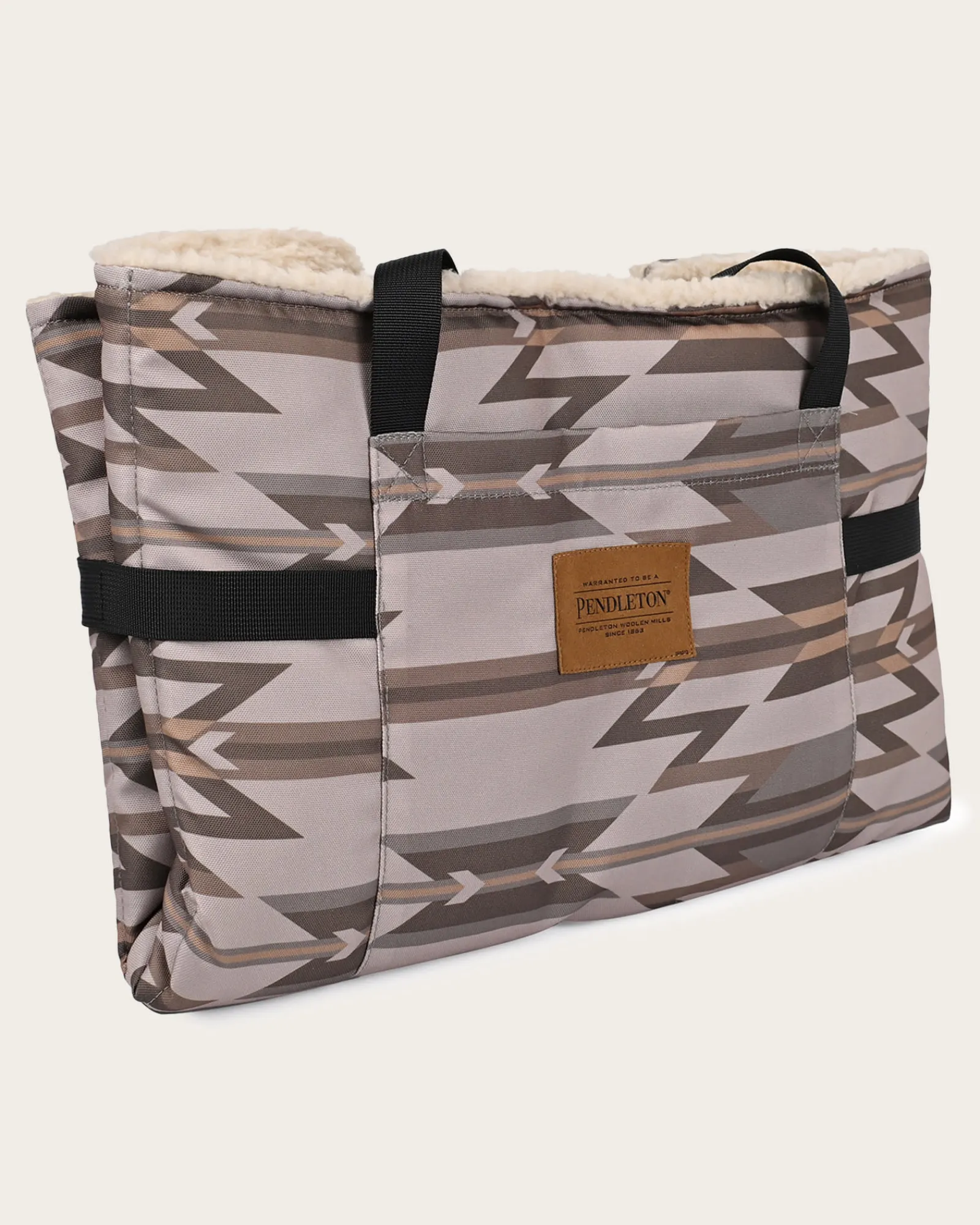 Pendleton WYETH TRAIL PET TRAVEL BED BEIGE TONAL Outlet